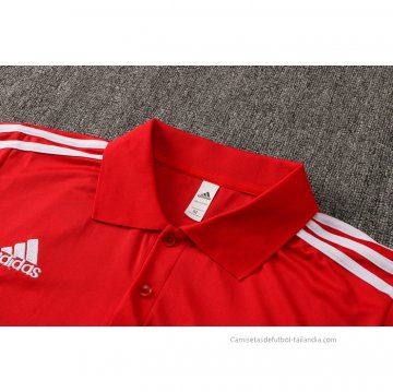 Camiseta Polo del Bayern Munich 2021-2022 Rojo