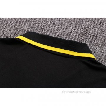 Camiseta Polo del Borussia Dortmund 2022-2023 Negro y Amarillo
