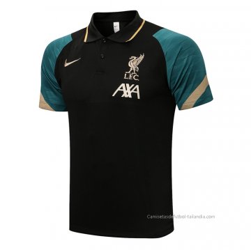 Camiseta Polo del Liverpool 2021-2022 Negro Camiseta Polo del Liverpool 2021-2022 Negro