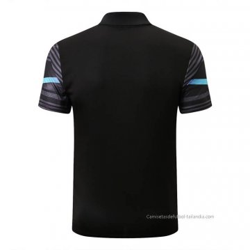 Camiseta Polo del Manchester City 2022-2023 Negro