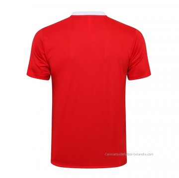 Camiseta Polo del Manchester United 2021-2022 Rojo