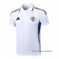 Camiseta Polo del Manchester United 2025-2026 Blanco