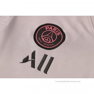 Camiseta Polo del Paris Saint-Germain 2021-2022 Gris