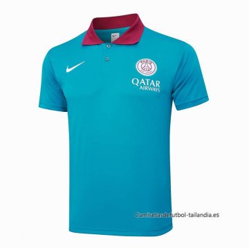 Camiseta Polo del Paris Saint-Germain 2024-2025 Azul Camiseta Polo del Paris Saint-Germain 2024-2025 Azul