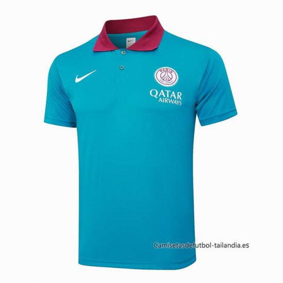 Camiseta Polo del Paris Saint-Germain 2024-2025 Azul - Haga un click en la imagen para cerrar