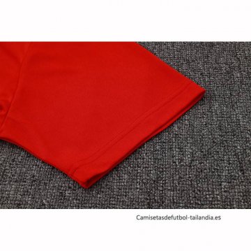 Camiseta Polo del Paris Saint-Germain 2024-2025 Rojo