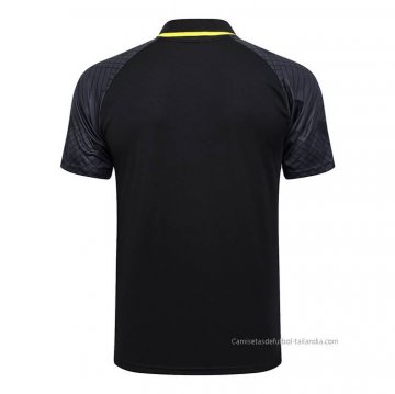 Camiseta Polo del Paris Saint-Germain Jordan 2023-2024 Negro