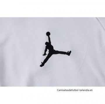 Camiseta Polo del Paris Saint-Germain Jordan 2024-2025 Blanco