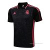 Camiseta Polo del Real Madrid 2021-2022 Negro Camiseta Polo del Real Madrid 2021-2022 Negro