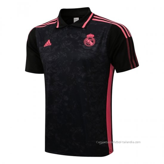 Camiseta Polo del Real Madrid 2021-2022 Negro - Haga un click en la imagen para cerrar