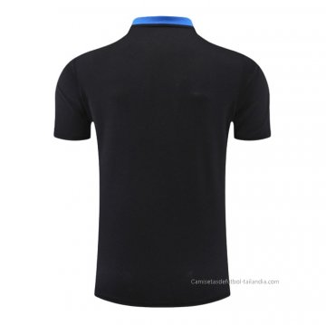 Camiseta Polo del Real Madrid 2022-2023 Negro y Azul