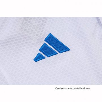 Camiseta Polo del Real Madrid 2025-2026 Blanco Azul