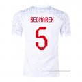 1ª Camiseta Polonia Jugador Bednarek 2022