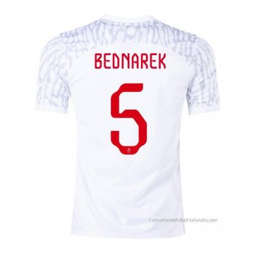 1ª Camiseta Polonia Jugador Bednarek 2022