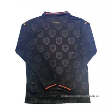Camiseta Portugal Special Manga Larga 2025 Negro