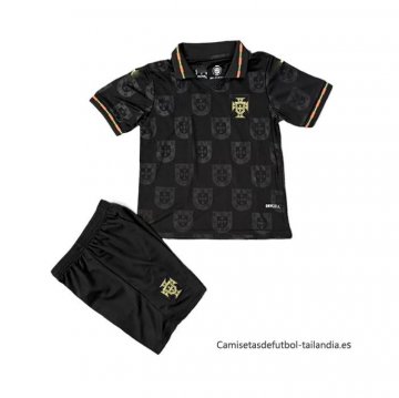 Camiseta Portugal Special Nino 2025 Negro Camiseta Portugal Special Nino 2025 Negro