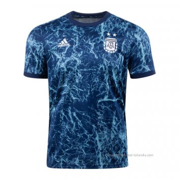 Camiseta Pre Partido del Argentina 2021 Azul Camiseta Pre Partido del Argentina 2021 Azul