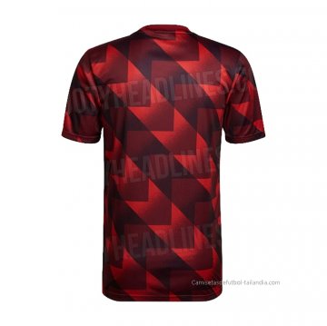 Camiseta Pre Partido del Bayern Munich 2022 Rojo y Negro