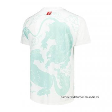 Camiseta Pre Partido del Chelsea 2025-2026 Blanco Verde