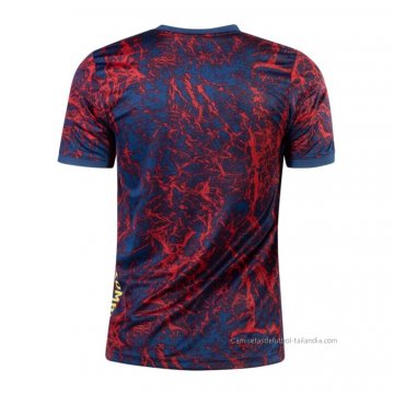 Camiseta Pre Partido del Colombia 2021 Rojo