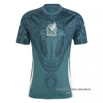 Camiseta Pre Partido del Mexico 2024 Verde Camiseta Pre Partido del Mexico 2024 Verde