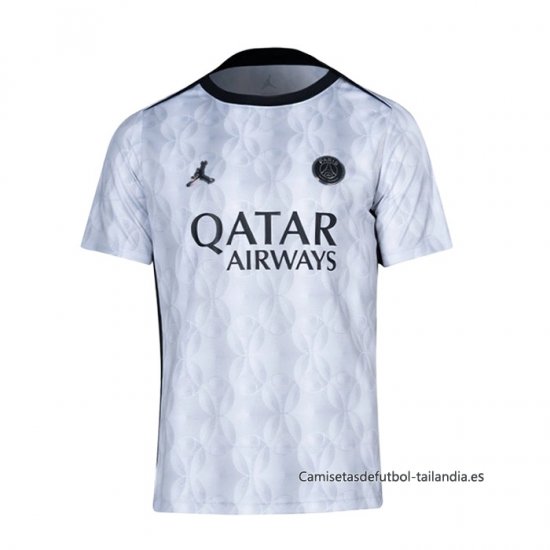 Camiseta Pre Partido del Paris Saint-Germain 2025-2026 Gris - Haga un click en la imagen para cerrar