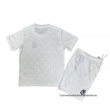 Camiseta Real Madrid Aniversario Nino 2026-2027 Blanco