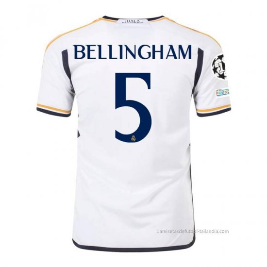 1ª Camiseta Real Madrid Jugador Bellingham 2023-2024 - Haga un click en la imagen para cerrar