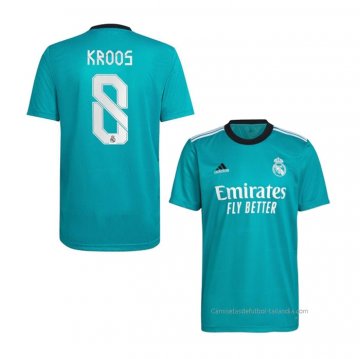 3ª Camiseta Real Madrid Jugador Kroos 2021-2022 3ª Camiseta Real Madrid Jugador Kroos 2021-2022