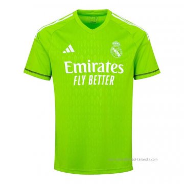 Camiseta Real Madrid Portero 2023-2024 Verde Camiseta Real Madrid Portero 2023-2024 Verde