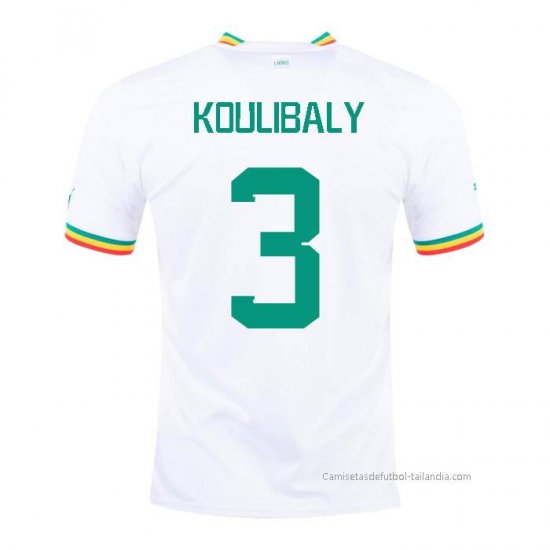 1ª Camiseta Senegal Jugador Koulibaly 2022 - Haga un click en la imagen para cerrar