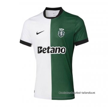 Camiseta Sporting Special 2025-2026 Blanco Verde Camiseta Sporting Special 2025-2026 Blanco Verde