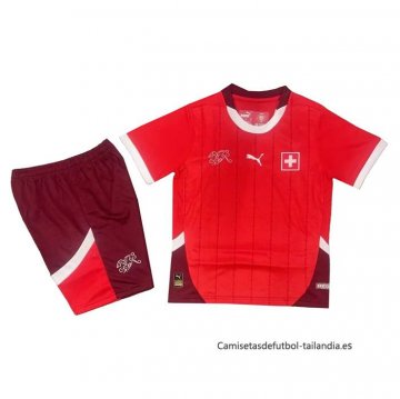 1ª Camiseta Suiza Nino 2024
