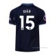 2ª Camiseta Tottenham Hotspur Jugador Dier 2023-2024