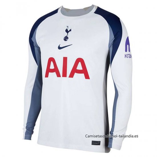 1ª Camiseta Tottenham Hotspur Manga Larga 2025-2026 - Haga un click en la imagen para cerrar