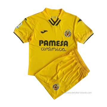 1ª Camiseta Villarreal Nino 2021-2022