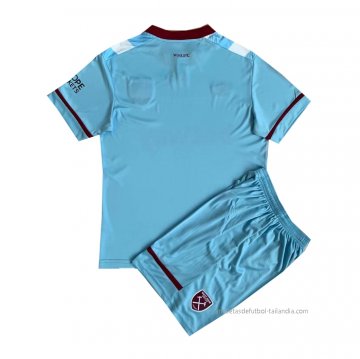 2ª Camiseta West Ham Nino 2021-2022