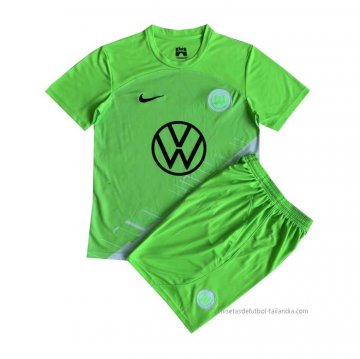 1ª Camiseta Wolfsburg Nino 2023-2024