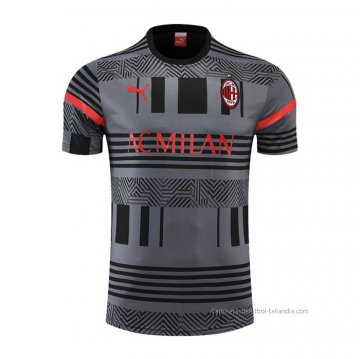 Camiseta de Entrenamiento AC Milan 2022-2023 Gris Camiseta de Entrenamiento AC Milan 2022-2023 Gris