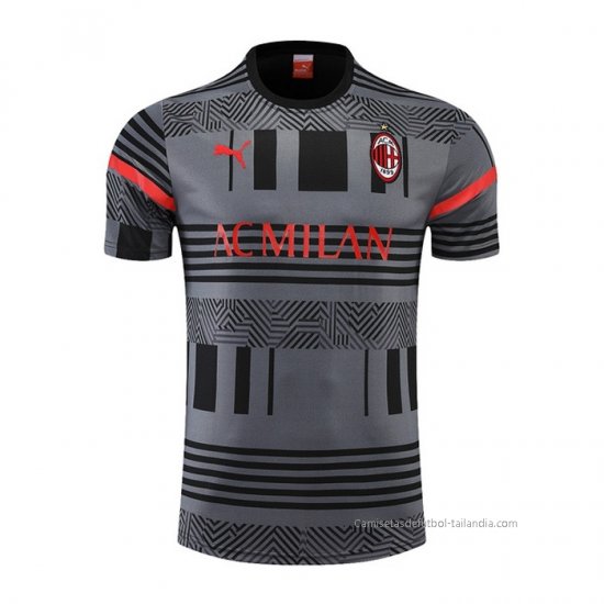 Camiseta de Entrenamiento AC Milan 2022-2023 Gris - Haga un click en la imagen para cerrar