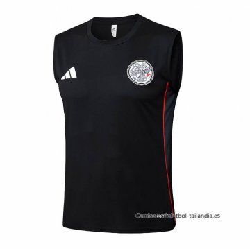 Camiseta de Entrenamiento Ajax Sin Mangas 2025-2026 Negro Camiseta de Entrenamiento Ajax Sin Mangas 2025-2026 Negro