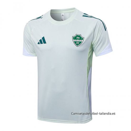 Camiseta de Entrenamiento Al-Ahli Saudi 2025-2026 Blanco - Haga un click en la imagen para cerrar