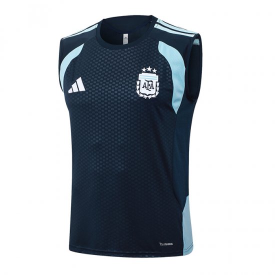 Camiseta de Entrenamiento Argentina Sin Mangas 2025-2026 Azul - Haga un click en la imagen para cerrar