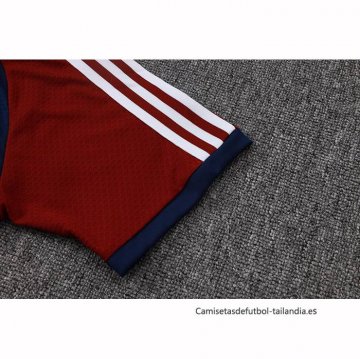 Camiseta de Entrenamiento Arsenal 2025-2026 Azul Rojo