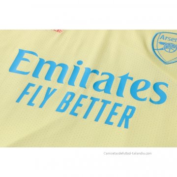 Camiseta de Entrenamiento Arsenal Sin Mangas 2021-2022 Amarillo