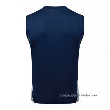 Camiseta de Entrenamiento Arsenal Sin Mangas 2025-2026 Azul Blanco