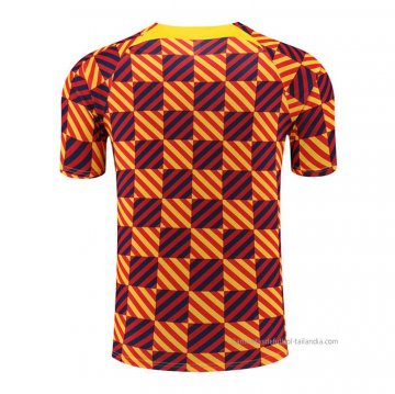 Camiseta de Entrenamiento Barcelona 2023-2024 Amarillo