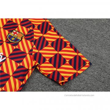 Camiseta de Entrenamiento Barcelona 2023-2024 Amarillo