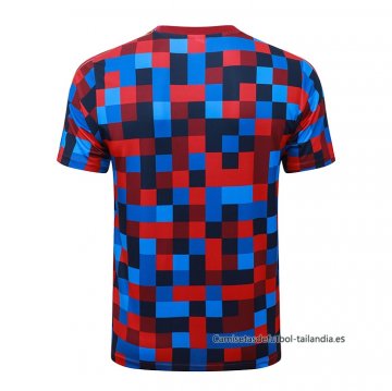 Camiseta de Entrenamiento Barcelona 2026-2027 Azul Rojo