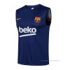 Camiseta de Entrenamiento Barcelona Sin Mangas 2021-2022 Azul Camiseta de Entrenamiento Barcelona Sin Mangas 2021-2022 Azul